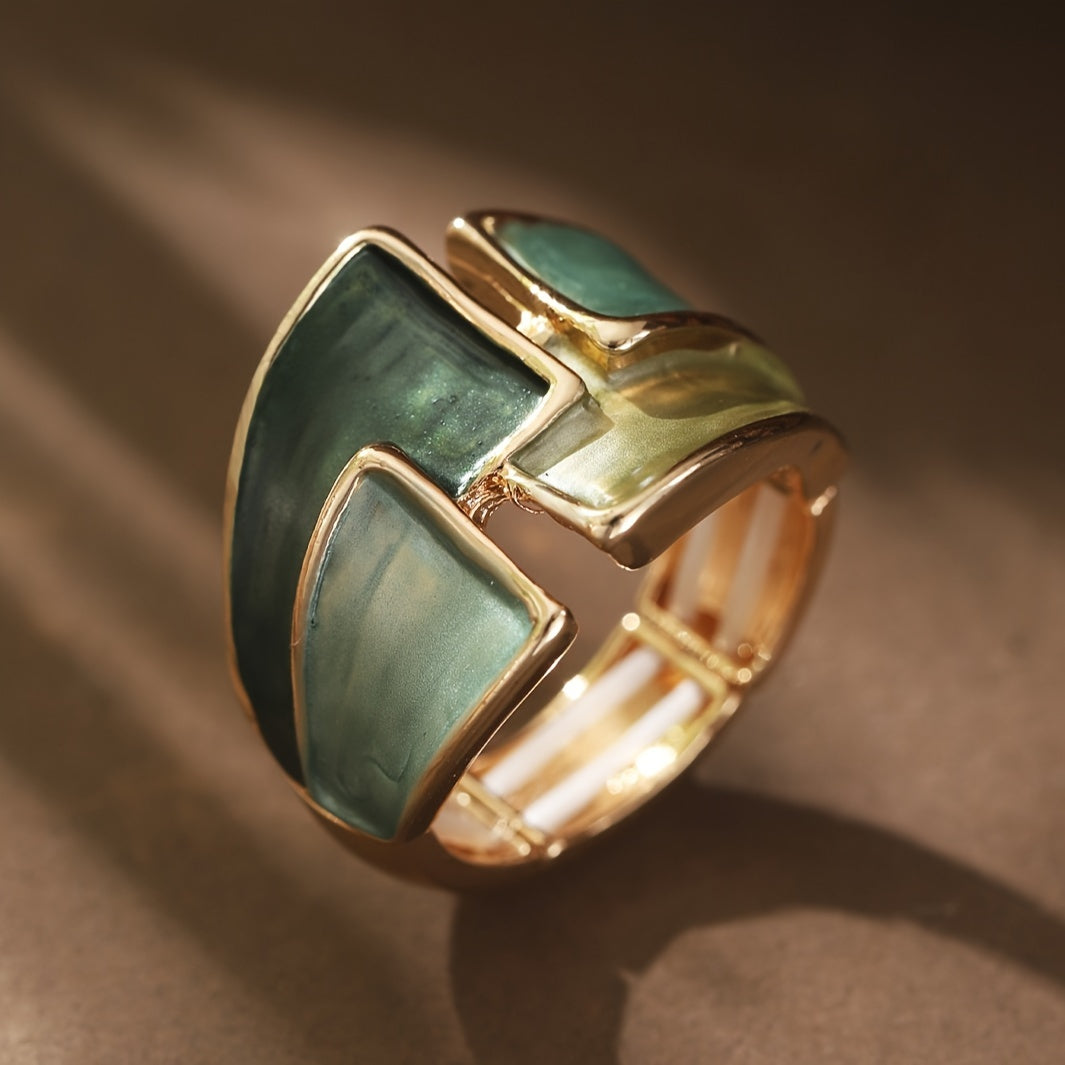 Vintage Hand-painted Ring - Jewels Heaven