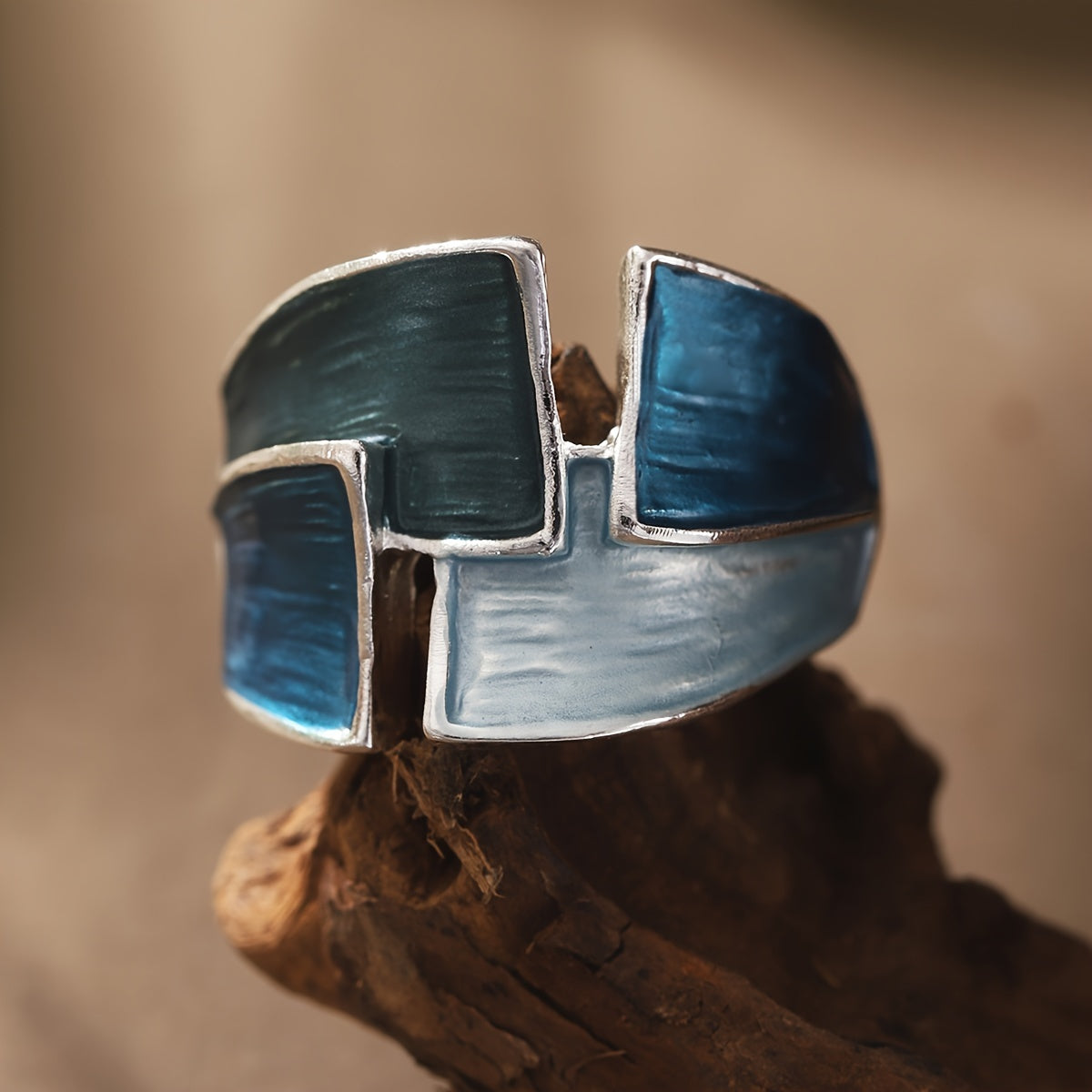 Vintage Hand-painted Ring - Jewels Heaven